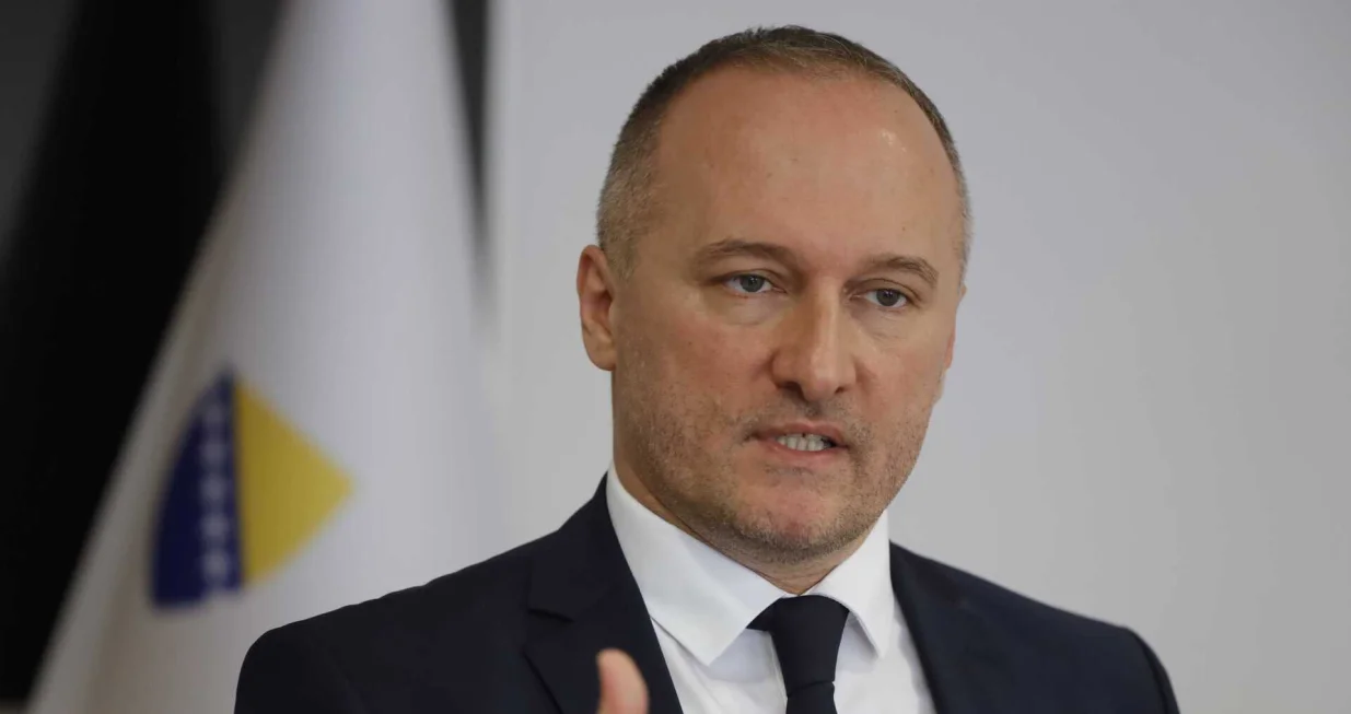 Sanin Bogunić, novi predsjednik VSTV-a BiH/Senad Gubelić 