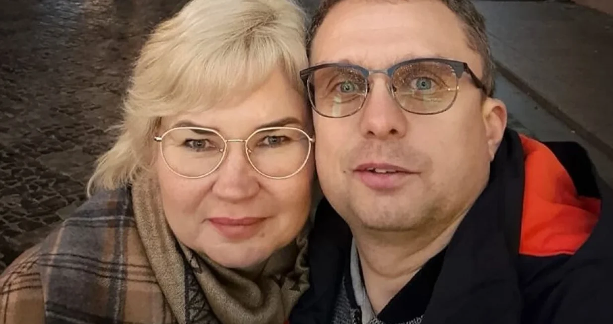 Alexey Sinitsyn sa suprugom elenom/Društvene mreže/