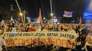 Protesti studenata u Novom Sadu/