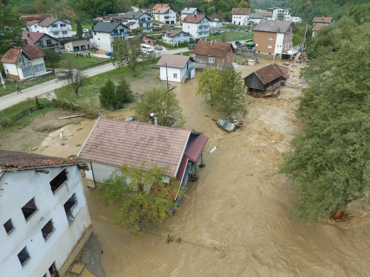 Poplave u Fojnici/Boris Trogrančić