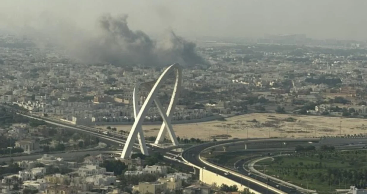 Vidi se crni dim/Printscreen/X.com//