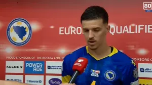 Tarik Muharemović nakon poraza od Austrije (FOTO: BHRT)/Foto: 
