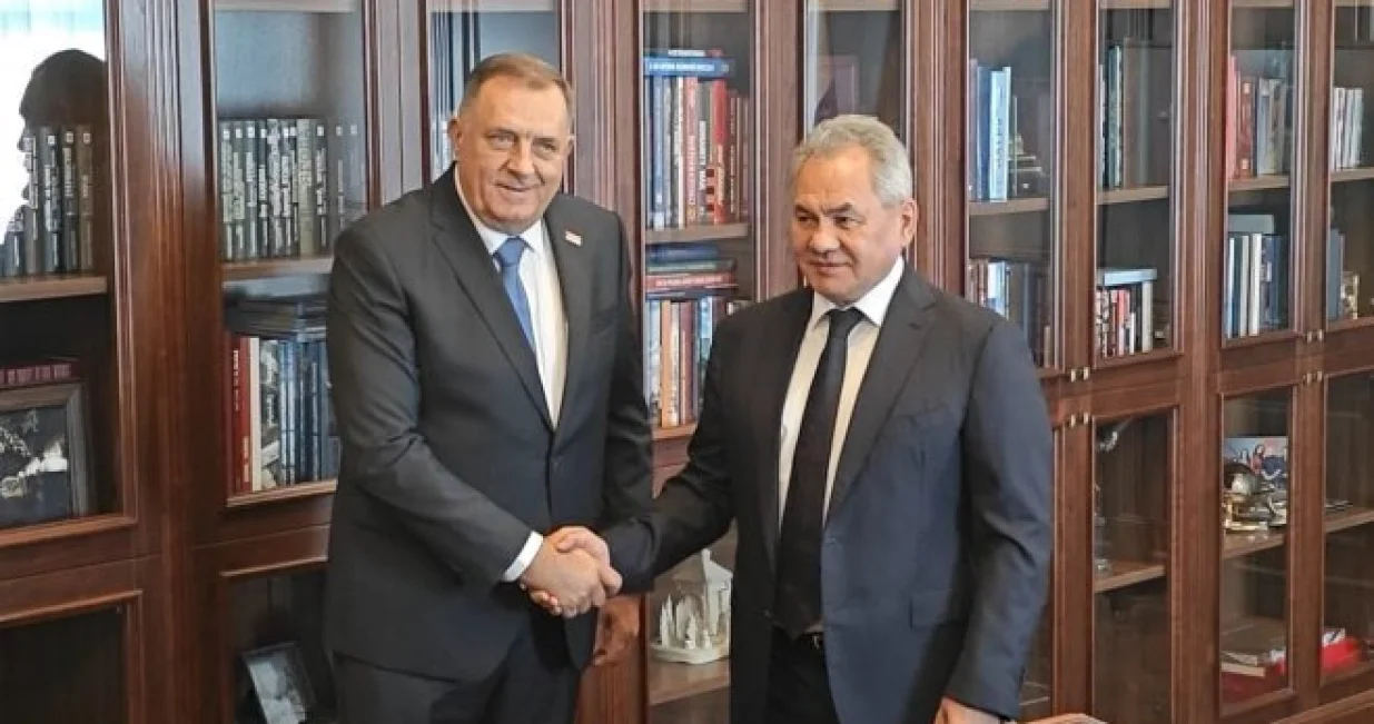 Dodik i Šojgu/Rtrs