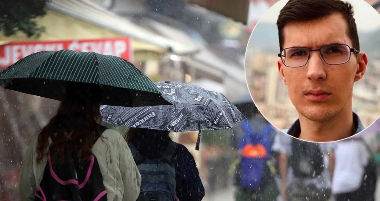 promjena, kiša, Nedim Sladić/Oslobođenje