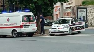 Saobraćajna nesreća, Sarajevo, policija, MUP KS, uviđaj, intervencija, Hitna pomoć/Andrej Bjeloš