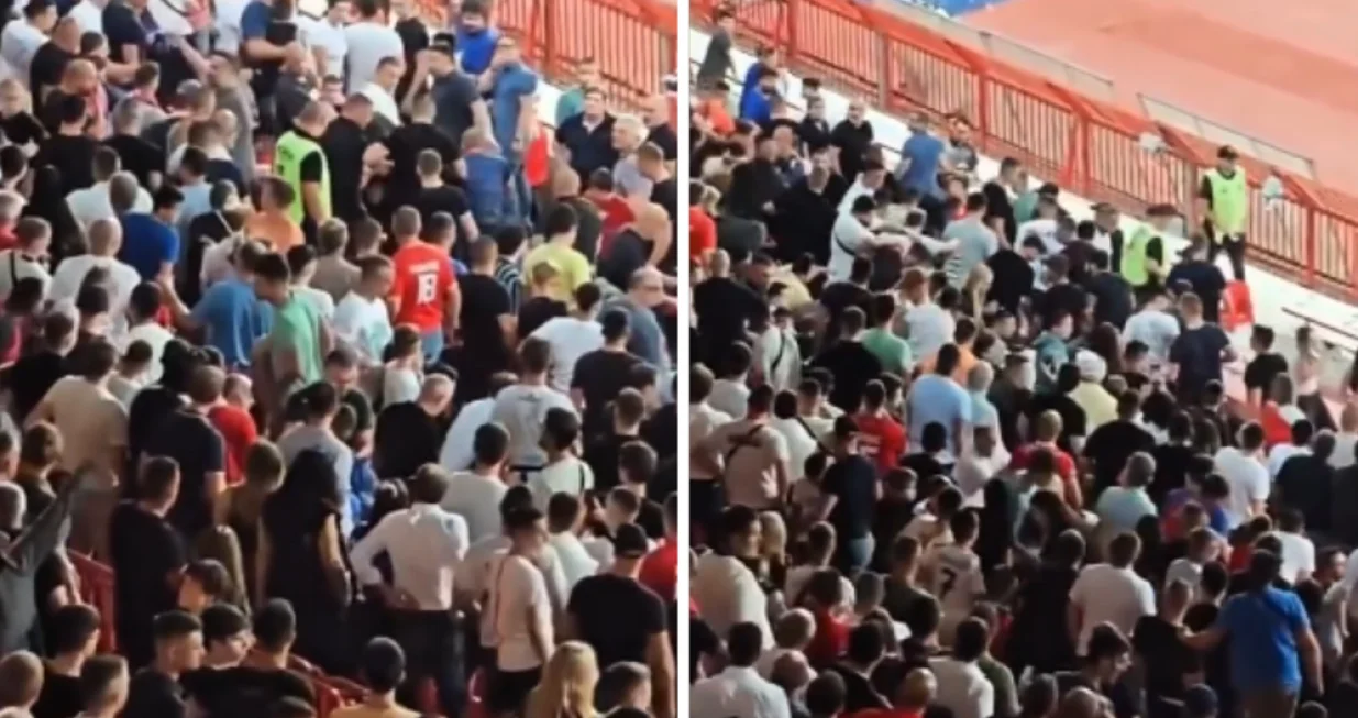 Vučevići batinaši tukli navijače na Marakani (FOTO: Kolaž)/Foto: 