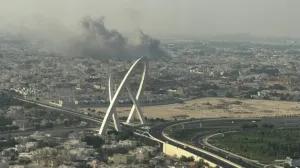 Vidi se crni dim/Printscreen/X.com//