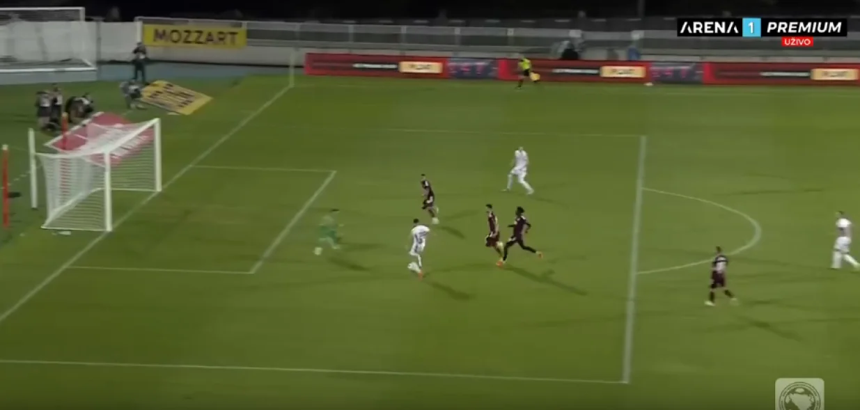 Ćuže pogodio za 1:0/Foto: 