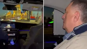 Milorad Dodik u Moskvi, Moskva, vožnja automobilom, automobil/