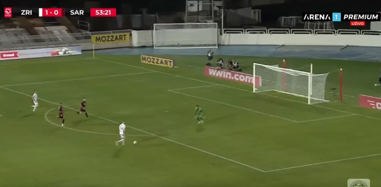 Gol Šakote za 2:0/Foto: 