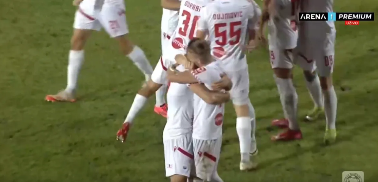 Gol Šakote za 2:0/Foto: 