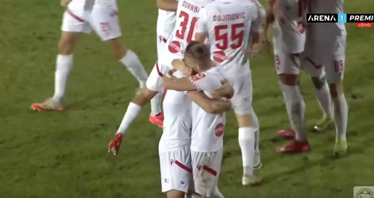 Gol Šakote za 2:0/Foto: 