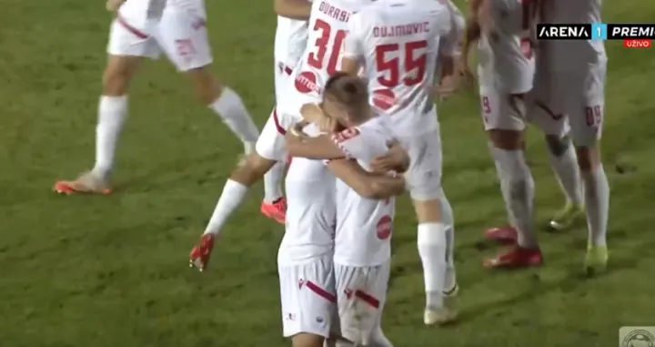 Gol &Scaron;akote za 2:0/Foto: 