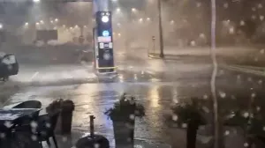 Nevrijeme u Mostaru, kiša/Prtsc