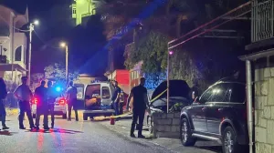 Nebojša Vukanović, zapaljen automobil/