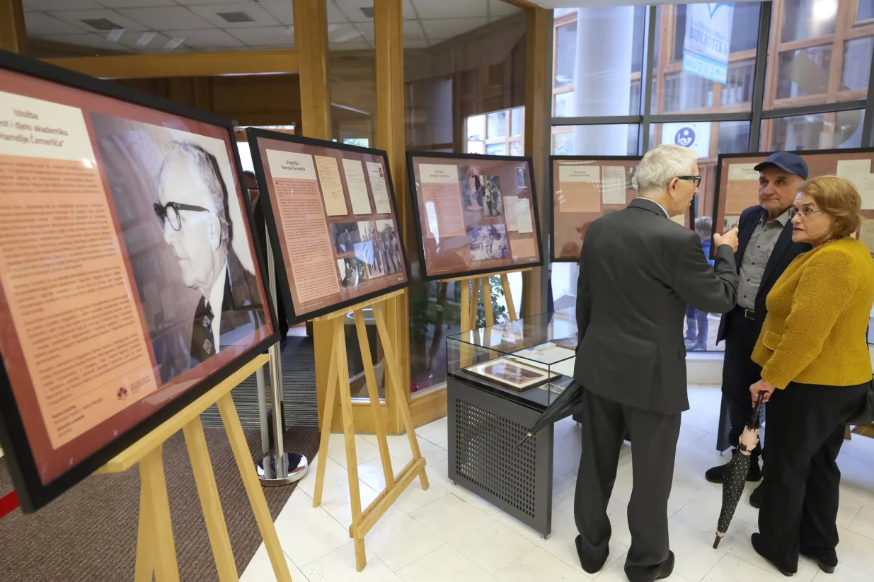 Gazi Husrev-begova biblioteka- okrugli sto i izložba povodom obilježavanja 120. godišnjice rođenja akademika Hamdije Ćemerlića/Senad Gubelić