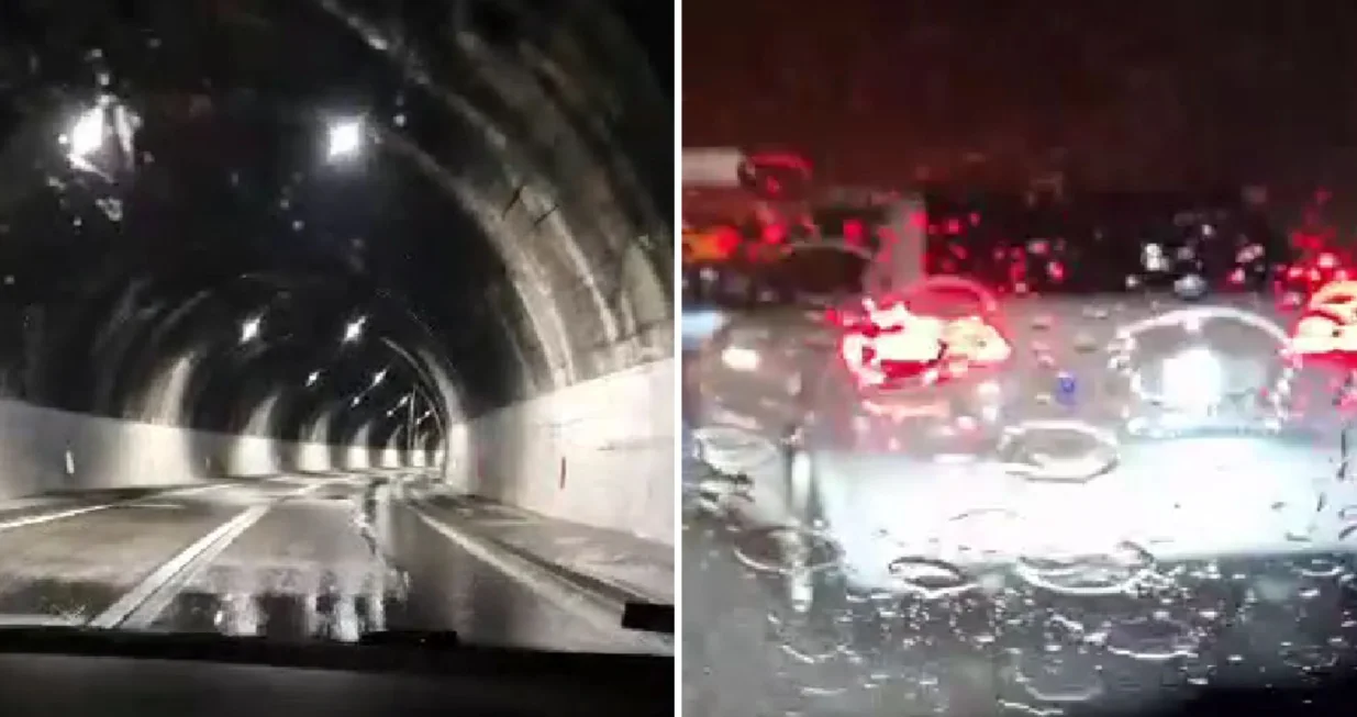 Nevrijeme u Hercegovini, put Mostar-Jablanica/Prtsc