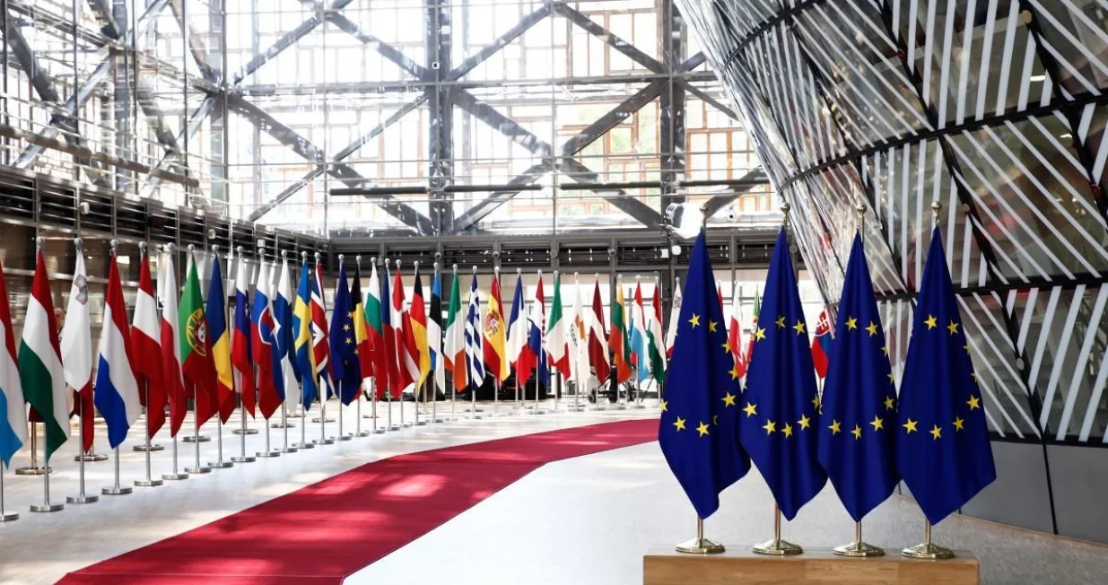 Unutrašnjost centralne zgrade Europske komisije u Bruxellesu/