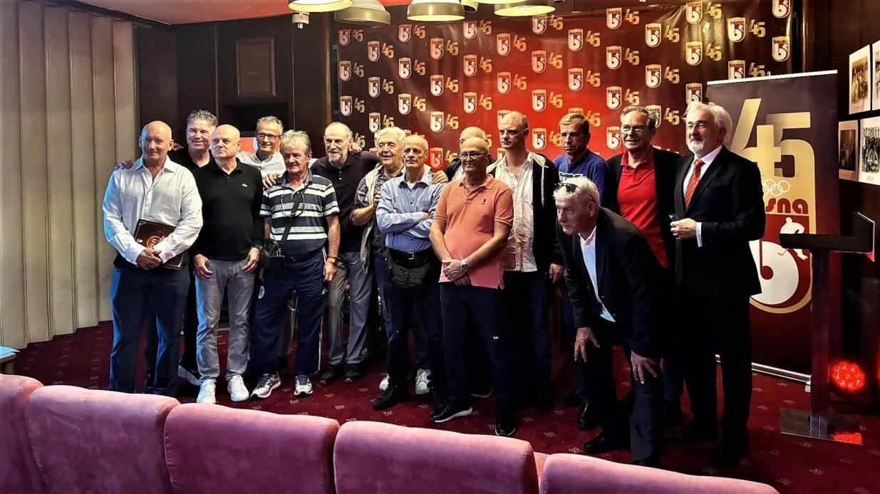 Prva postava HK Bosna danas/Foto: 