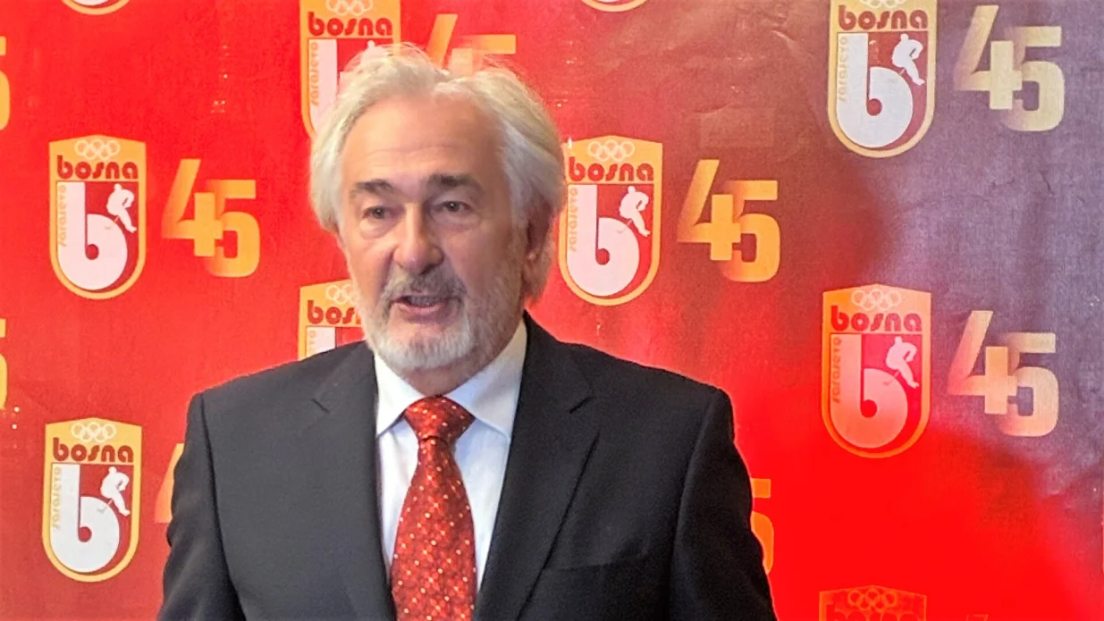 Svečana akademija povodom 45 godišnjice osnivanja HK Bosna/Miroslav Cvitanović/Foto: 