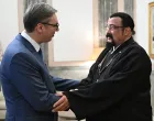 Aleksandar Vučić i Steven Seagal//
