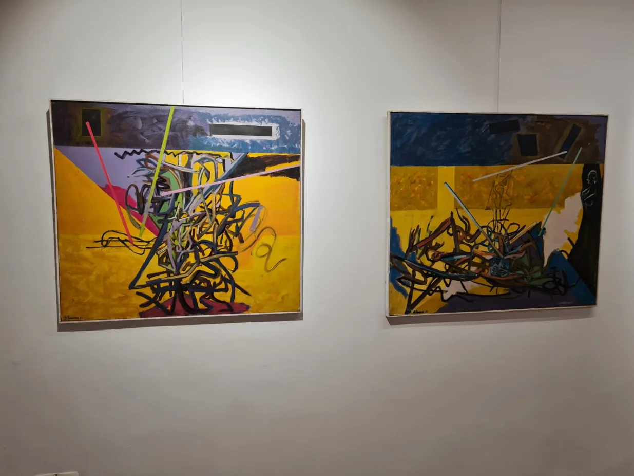 U Ambasadi Bosne i Hercegovine u Zagrebu, u prisustvu velikog broja posjetilaca i gostiju, u četvrtak je svečano otvorena izložba "54. Aprilski salon 2025"//