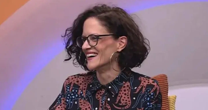 Marija Božović, crnogorska voditeljica/Prtsc