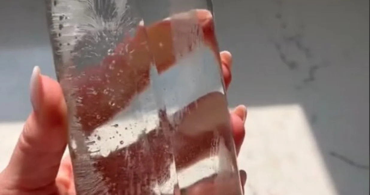 Osjećaj kao da ste je tek izvadili iz frižidera/Tik Tok/ Screenshot