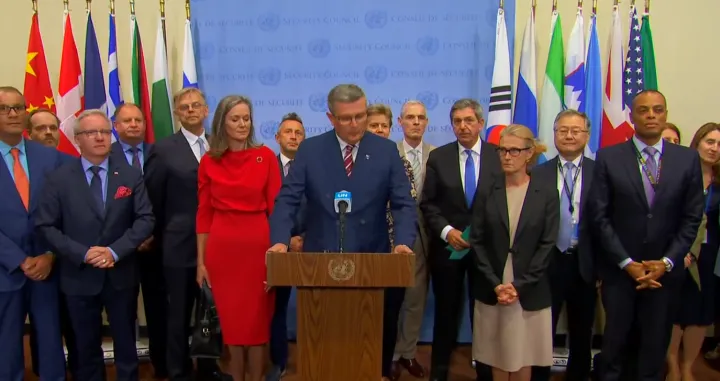 Vijeće sigurnosti UN, napad, poljska, dronovi/Screenshot