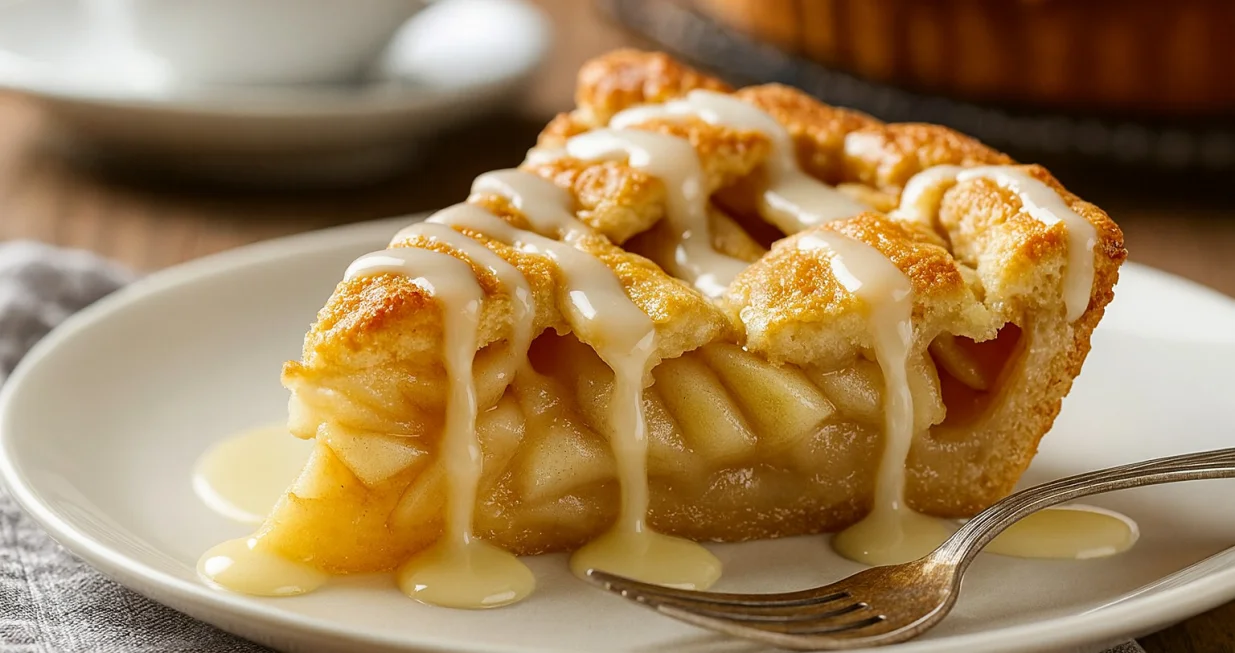 Kolač od jabuka s glazurom od limuna//