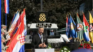 Predsjednik Vlade Republike Hrvatske Andrej Plenković prisustvovao je danas u Jajcu obilježavanju 30. godišnjice oslobodilačke operacije "Maestral"/Vlada Rh