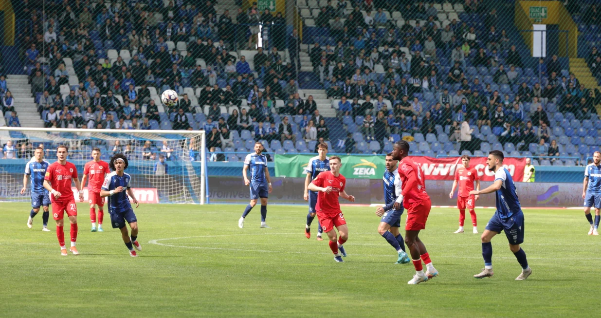FK Željezničar - FK Velež (FOTO: Senad Gubelić/Oslobođenje)/Foto: 