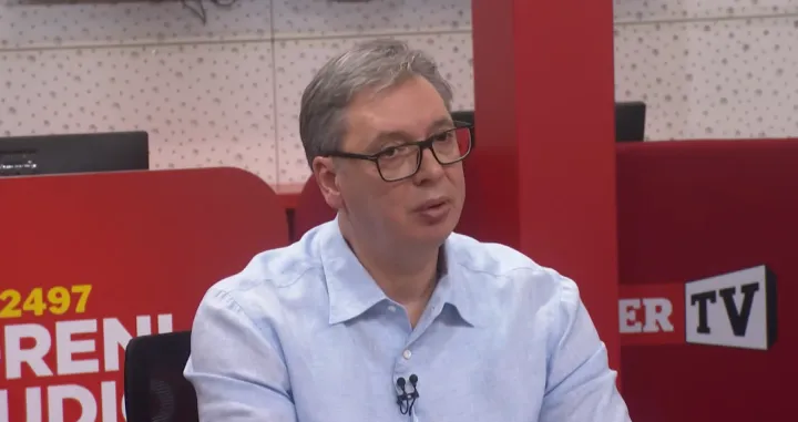 Aleksandar Vučić Informer TV/Foto: 