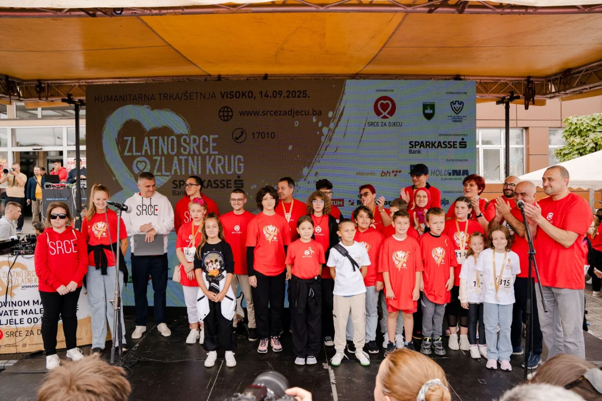 Zlatni krug Sparkasse u Visokom//