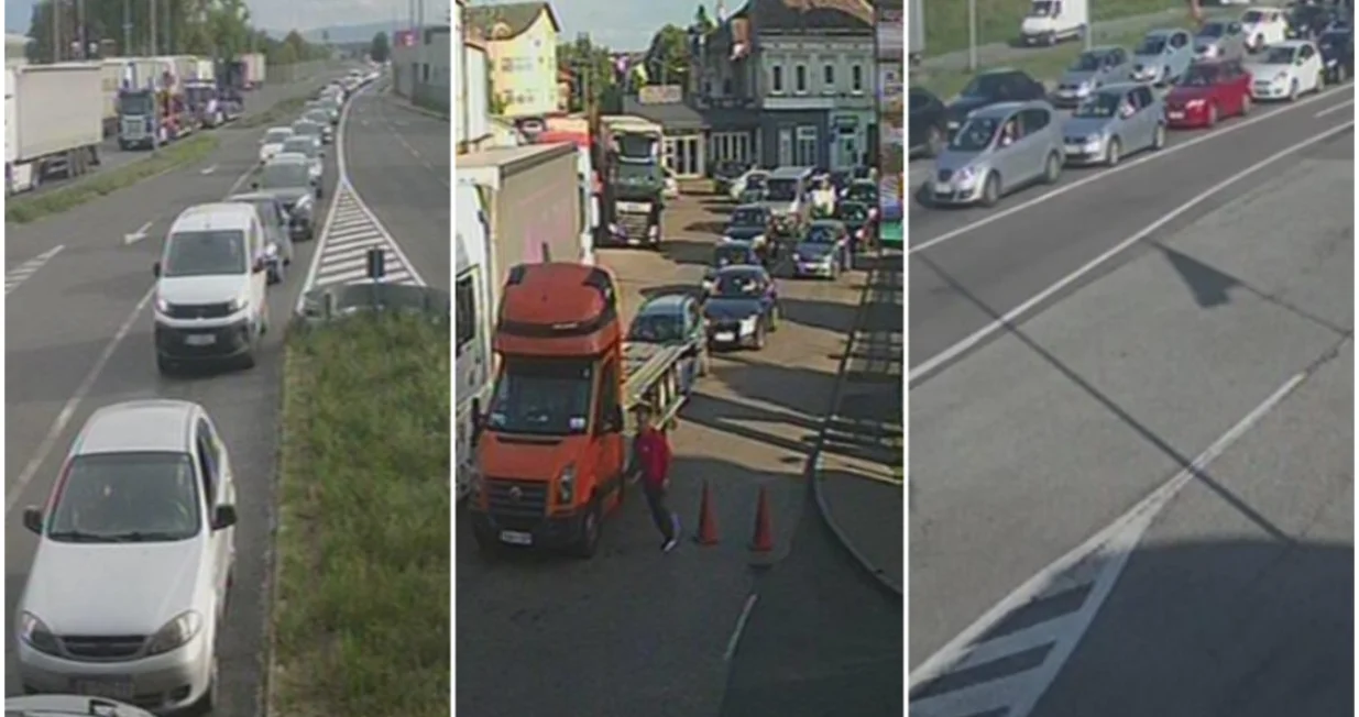 Kolone vozila/Printscreen/BIHAMK//