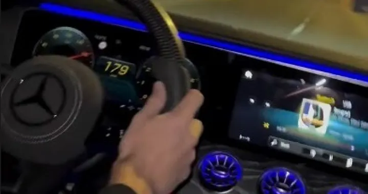 Divljanje kroz Sarajevo, bahata vožnja/Prtsc