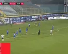 Gol Sarajeva za 2:1 protiv Širokog Brijega (FOTO: Screenshot/Arenasport)/Foto: 