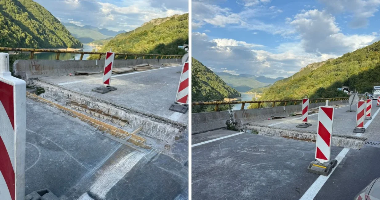 Problem na mostu Crnaja koji izaziva velike gužve/Damir Mašić
