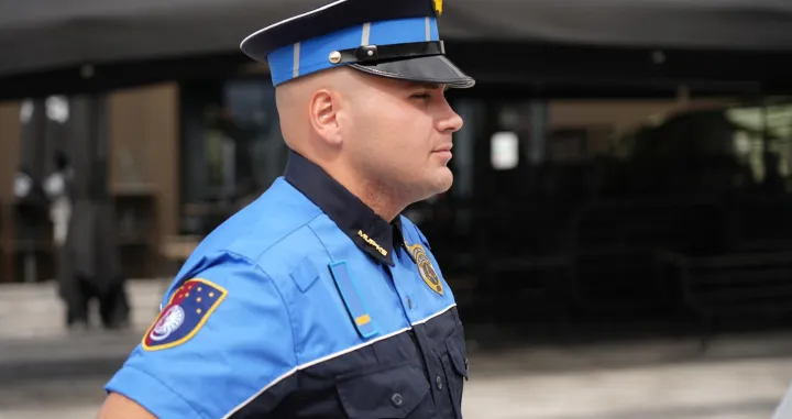 Nuno Bajrić, policajac/Mup