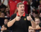 Basketball - FIBA EuroBasket 2025 - Final - Turkey v Germany - Xiaomi Arena, Riga, Latvia - September 14, 2025 Germany interim head coach Alan Ibrahimagic reacts REUTERS/Ints Kalnins/Foto: Ints Kalnins
