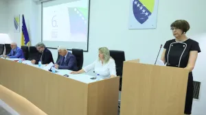 Konferencija za novinare Centralne izborne komisije Bosne i Hercegovine/Senad Gubelić