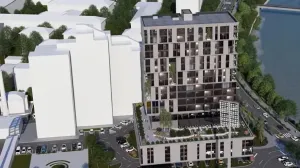 Hotel Internacional Zenica, projekat, idejno rješenje, novi izgled/
