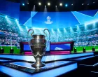 Soccer Football - UEFA Champions League Draw - Grimaldi Forum, Monaco - August 28, 2025 The UEFA Champions League trophy is displayed ahead of the draw REUTERS/Stephane Mahe/Foto: Stephane Mahe