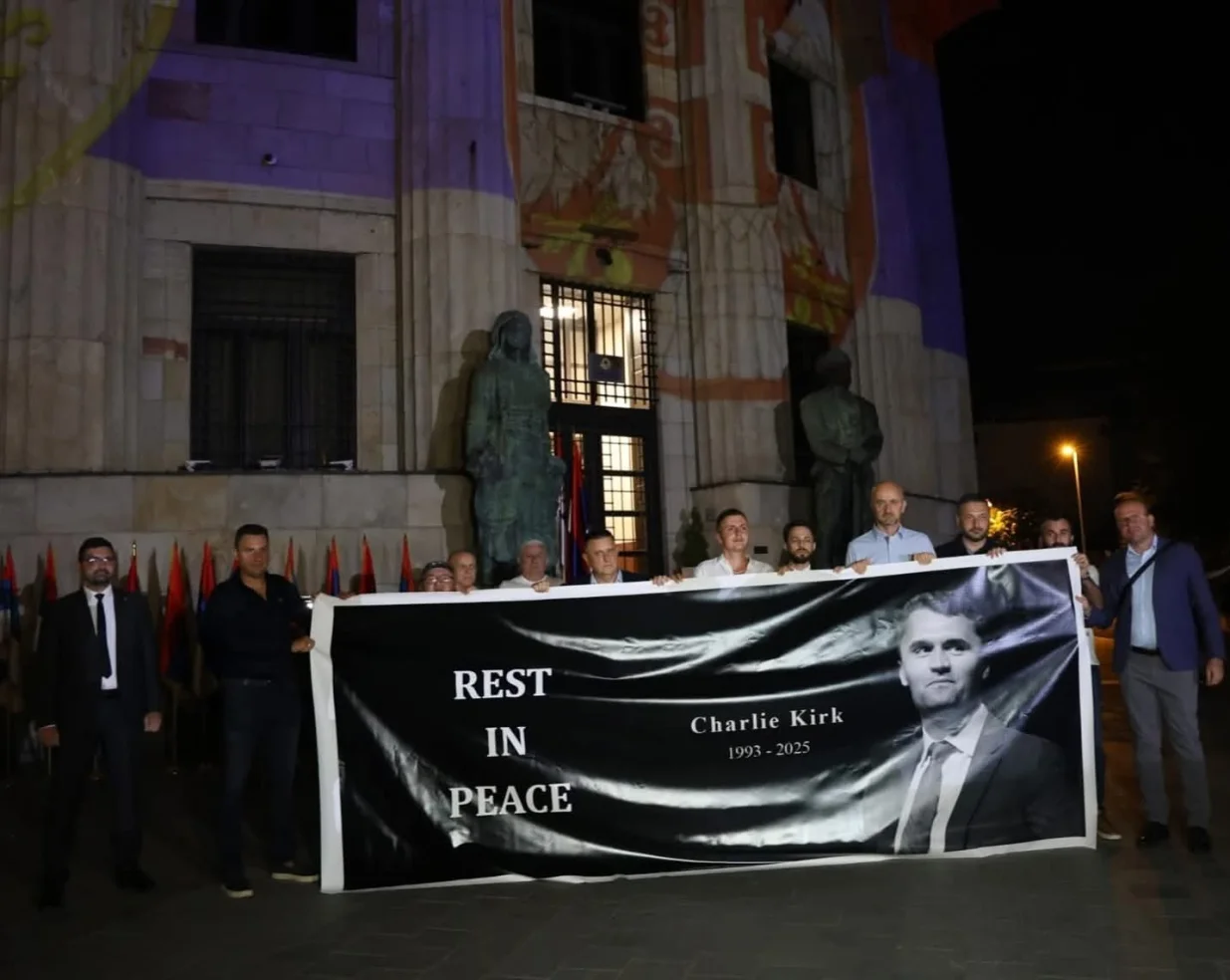 Kirk, knjiga žalosti ispred Palate predsjednika Republike Srpske/