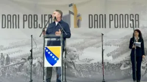 Željko Komšić, predsjedavajući Predsjedništva BiH, Dani pobjede, Dani Ponosa, obraćanje, Vlašić/Predsjedništvo Bih