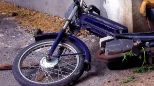 Povrijeđen motociklista/Ilustracija/