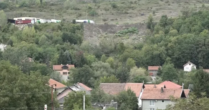 Klizište u Donjem Kaknju/Bhrt