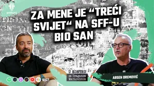 Arsen Oremović U kontru sa Draganom Markovinom/