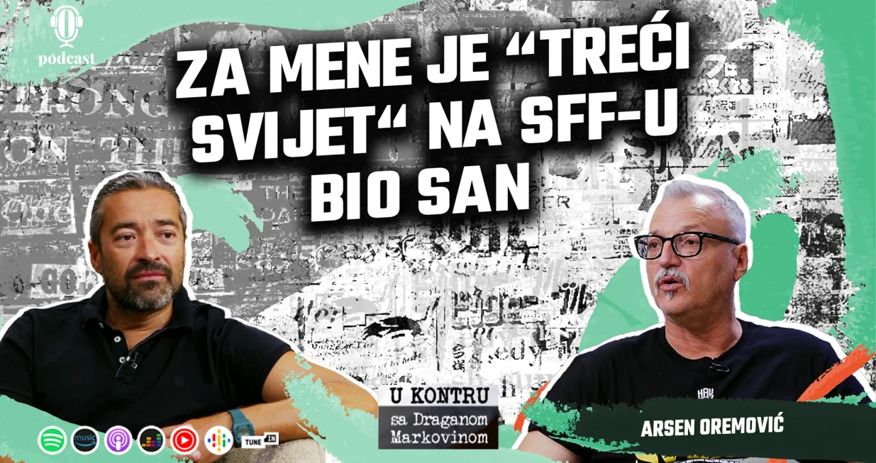Arsen Oremović U kontru sa Draganom Markovinom/