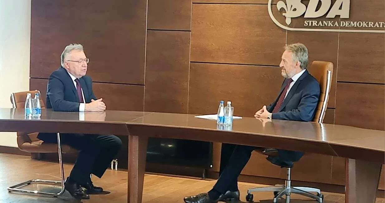 Igor Kalabuhov i Bakir Izetbegović/Facebook